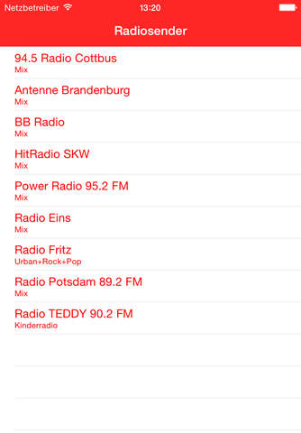 Radio Brandenburg FM - Live online Musik Stream vo - náhled