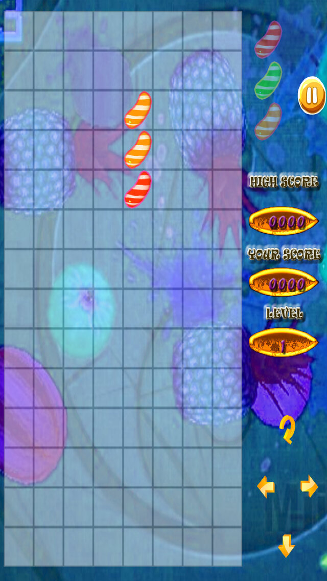 A Super Fusion Of Fruits And Flavors PRO - Tetris Game Large Fruit screenshot 4