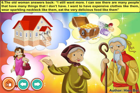 A greedy old woman (story and games for kids) - náhled