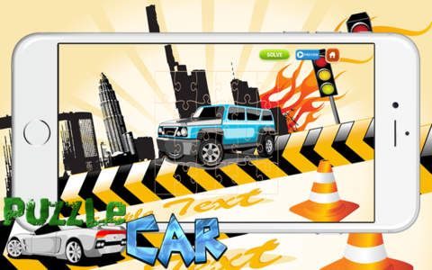 Motor Cars Games Jigsaw Puzzles : Photo for Adults - náhled