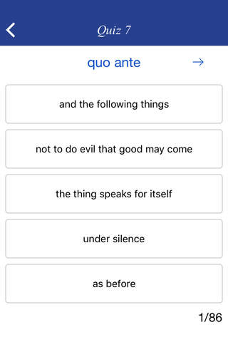 Latin Legal Terms - náhled