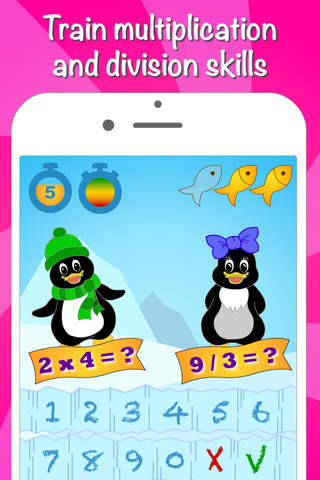 Icy Math - Multiplication table for kids, multipli - náhled
