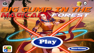Big Gump In The Magical Forest PRO - Game Extreme Jumps In The Tree screenshot 1
