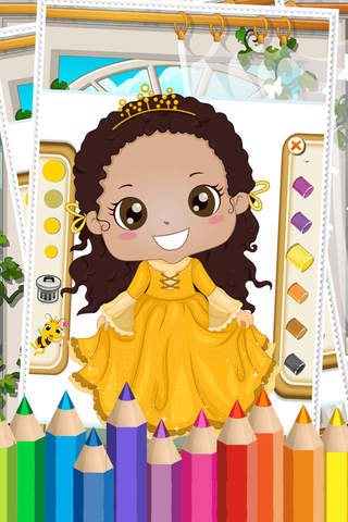 My Little Princess Coloring Book Pages - Amazing P - náhled
