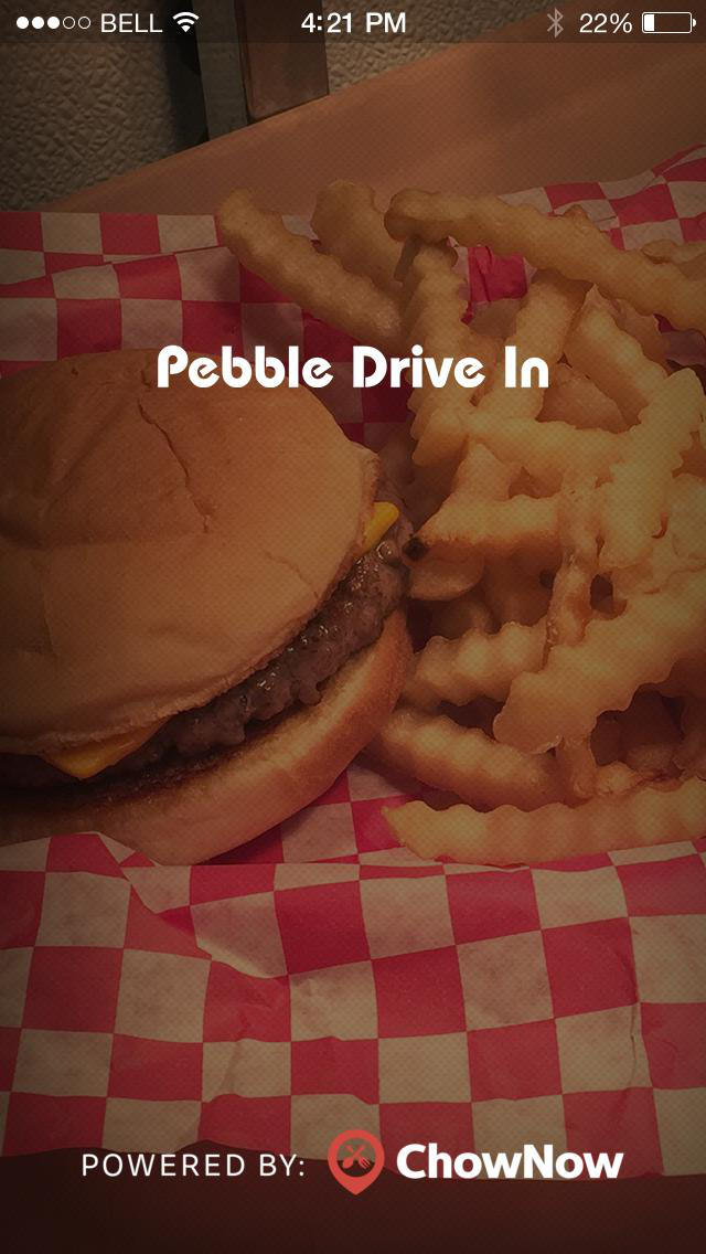 Pebble Drive In screenshot 1