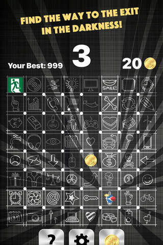 Invisible Maze - find the way to exit! - náhled