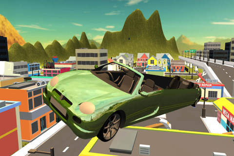 Flying Limo Open Car Edtion Simulator 2016 - náhled