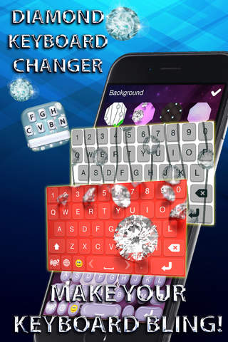 Diamond Keyboard Changer – Shiny Skins and Themes  - náhled