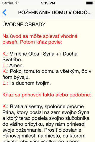 Liturgia SK - náhled