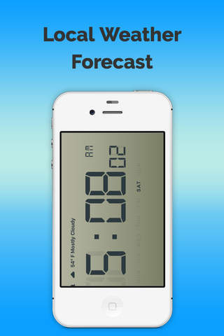 Digital Weather Clock-Free - náhled