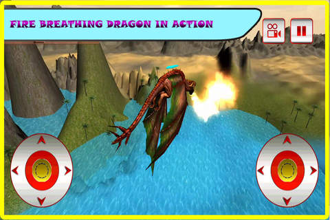 Flying Fire Dragon Flight Simulator 2016 – Train y - náhled