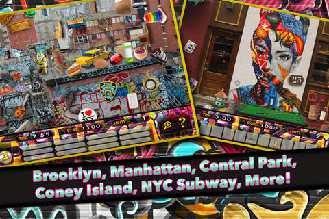 New York Graffiti Hidden Object - Pic Puzzle Spot  - náhled