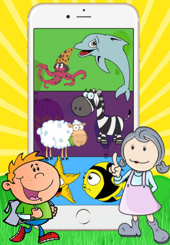 Animal Match & Merge Word Matching Maker Game Kids - náhled