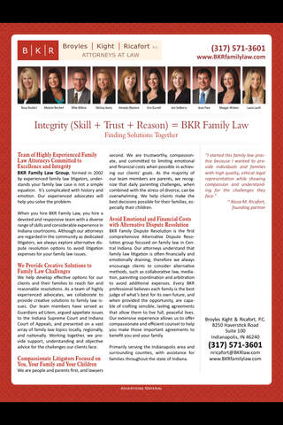 Indiana Divorce Magazine - náhled