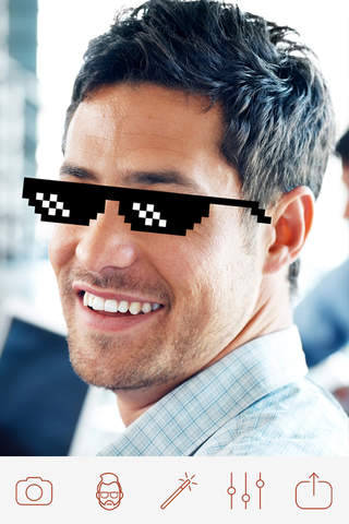 Glasses Photo Booth - Sunglass Photo Effect for MS - náhled