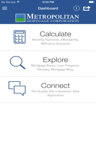 Loan Pro - Metropolitan Mortgage Corp. - náhled