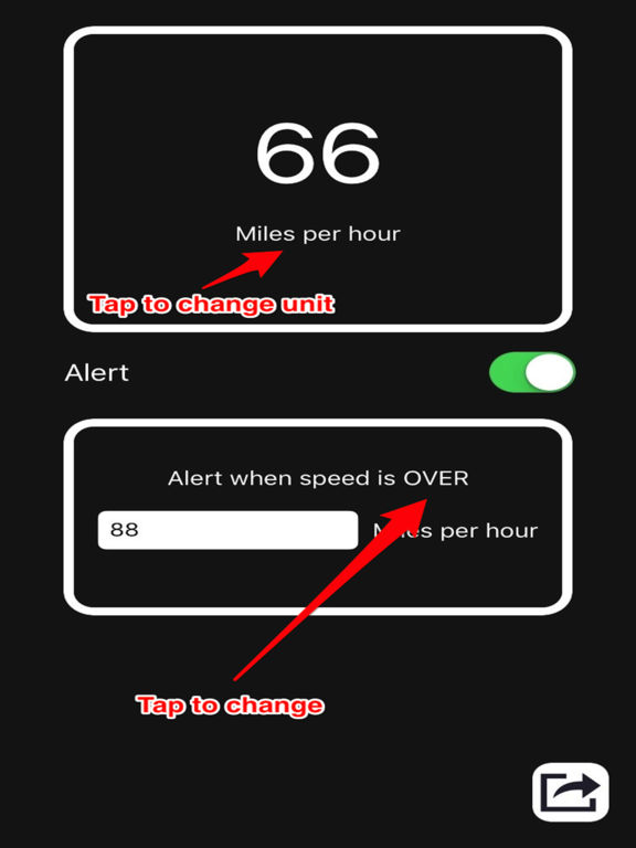 GPS Speedometer With Speed Limit Alarm screenshot 4