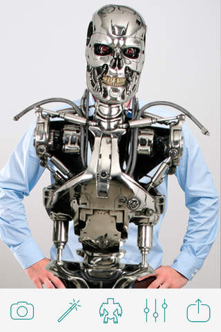 Robot Camera Photo Booth - Robot Photo Effect for  - náhled