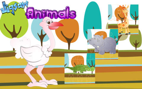 Animals Cool Jigsaw Drag And Drop Puzzles Match Ga - náhled