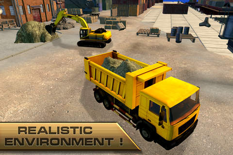 Sand Excavator City Builder 2015 – 3D heavy constr - náhled