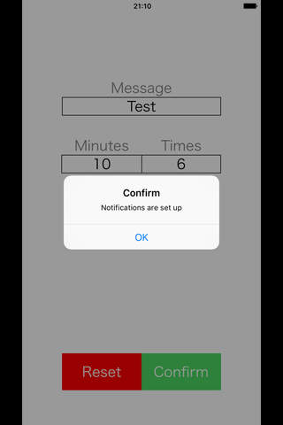 Repeat Notifications - náhled