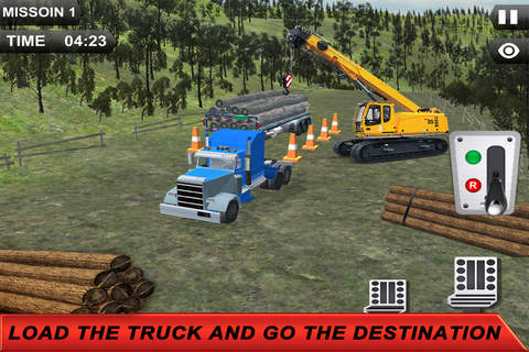 Cargo Transport Truck 3D - náhled