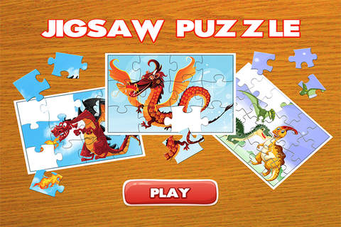 Dinosaur And Dragon Puzzle - Dino Jigsaw Puzzles F - náhled