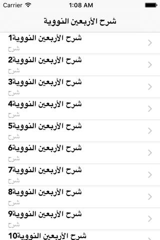 Forty Hadith Nawawi : شرح الأربعين النووية صوتيات - náhled