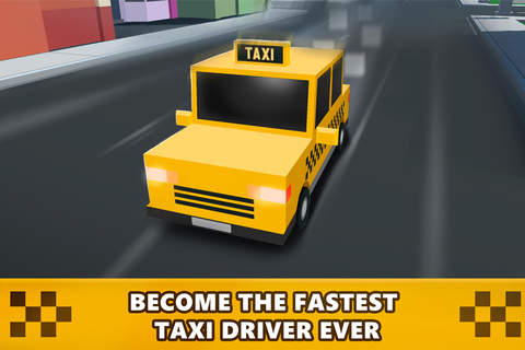 Pixel Loop Taxi Race 3D - náhled