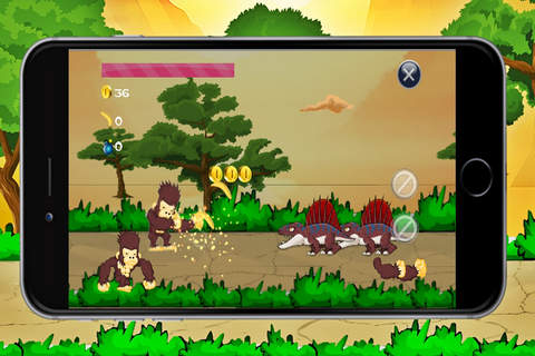 The Monkey  Battle flight Adventure Games Free - náhled