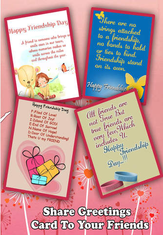 Happy Friendship Day - Free Greetings And Cards - náhled