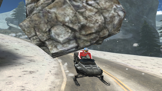 Arctic Snowmobile Racing - 3D eXtreme Winter Ice Trails Driving Edition Free screenshot 4