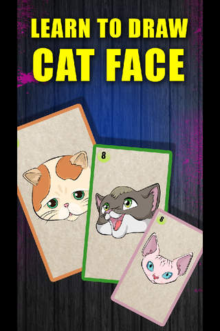 Learn To Draw Cat Face - náhled