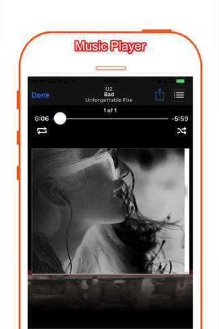 Music for Google Driver and Dropbox - náhled