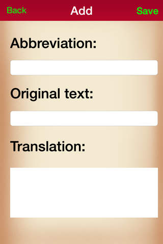 Free-Medical Abbreviations Quick Search - náhled