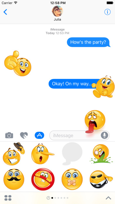 Bling Stickers for iMessage by EDB Group