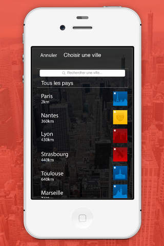 Marseille App - náhled
