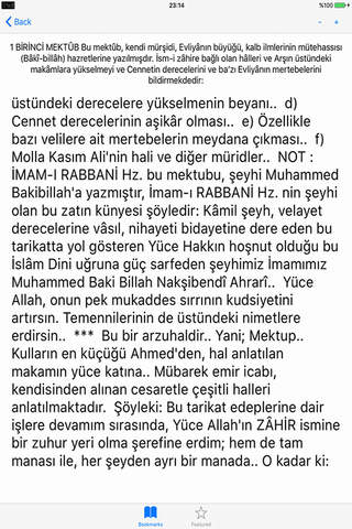 Mektubatı Rabbani - náhled