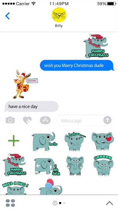 Sticker Emoji - Stickers for iMessage screenshot 2