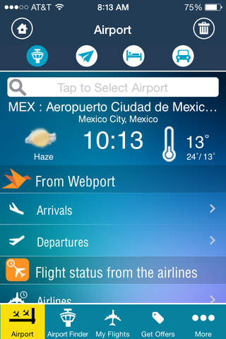 Mexico City Airport Pro (MEX) Flight Tracker  Cuid - náhled
