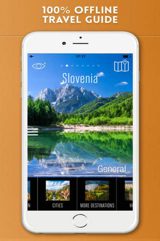 Slovenia Travel Guide and Offline Map - náhled