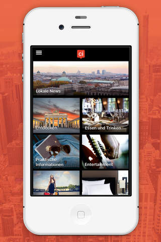 Kempten App - náhled