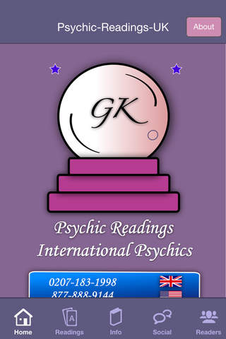 Psychics Readings Text UK USA - náhled