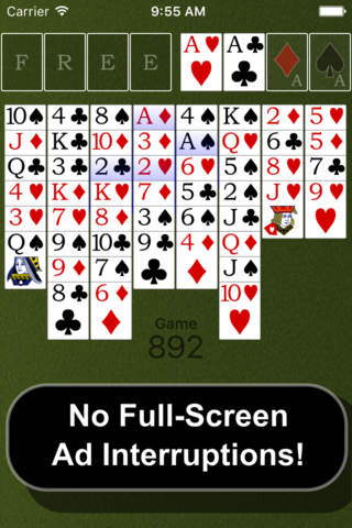 FreeCell Forever - náhled