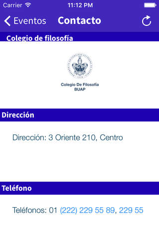 Colegio de Filosofia BUAP - náhled