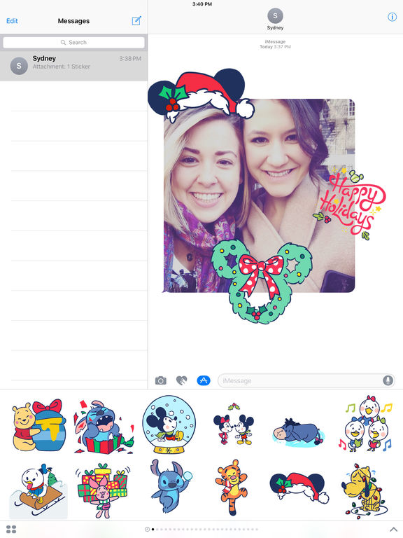 Disney Stickers: Holiday Cheer screenshot 8
