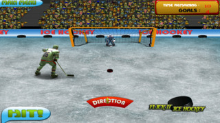 Free Hockey Game Flick It Ice Hockey screenshot 3