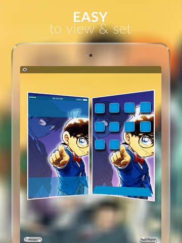 Manga & Anime Gallery : HD Wallpaper Themes and Backgrounds in Detective Boy Conan Style screenshot 6
