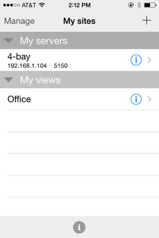 Seagate Surveillance Manager - náhled