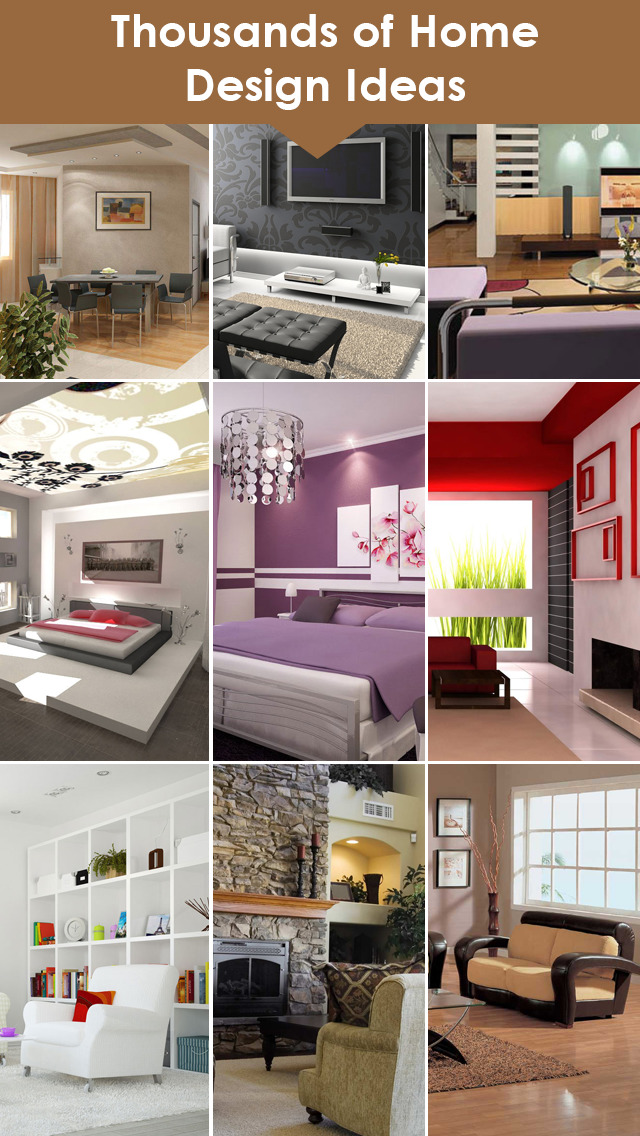 Home Design Ideas Free: 3D Gold & Interi.or Décor screenshot 1